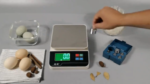 6kg/0.5g Waterproof Rechargeable Coffee Drip Scale Digital Scale Digital LED Display Kitchen scale No battery required waterproof can weigh seafood