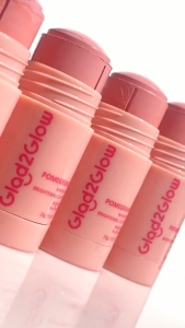 Glad2Glow Clay Mask Stick 25 g | Clay Stick Mugwort | Volcano | Pomegrante | Masker Wajah