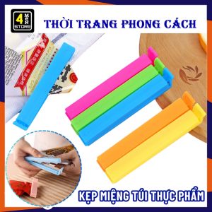 Dụng Cụ Kẹp Miệng Túi Bảo Quản Thực Phẩm Tiện Dụng - Thanh Kẹp Đóng Kín Miệng Túi Chống Ẩm Mốc - Kẹp Niêm Phong Khóa Kín Bảo Quản Thức Ăn Bim BimGia Vị Bánh Kẹo