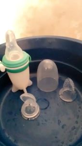 Dot Sendok Feeder 3 in 1 Silikon Bayi BPA FREE Food Grade