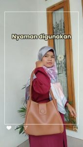 Tas Bahu Totebag Wanita Florida Untuk Kuliah atau kerja
