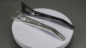 Motorcycle Exhaust Pipe Bracket And Rear Footrest For Yamaha Sniper135 Sniper150 Sniper155 Aluminum