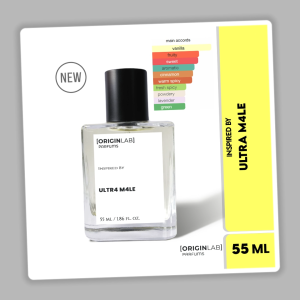 OriginLab - inspired ULTRA MALE Perfume for Men OriginLab parfums 30% Oil Fragrance Concentration Scent for Him travel size hypoallergenic