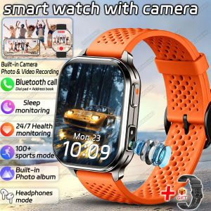 New Smart Watch With Camera Men Women Photos Record Video Photo Album Health Sports Fitness IP68 Waterproof HD Call Smartwatches