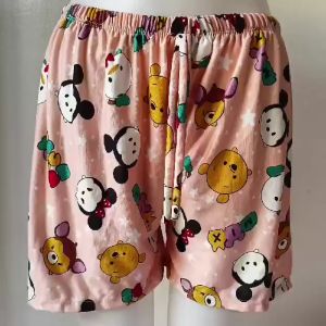 PRINTED SUMMER SHORT PLUS SIZED FIT MEDIUM UP TO XL SIZE 25 TO 34 WAISTLINE COTTON SPANDEX