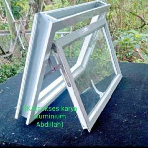 JENDELA ALUMINIUM KACA JUNGKIT (Boven)PLUS KUSEN 3IN UK T40XL60