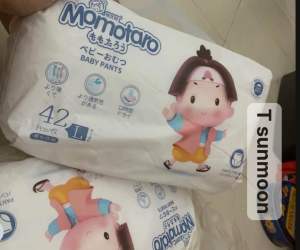 Tã bỉm dán/quần MOMOTARO MOMO DIAMOND MOMO LUXURY chính hãng S112/M96/M92/L84/XL78/XXL72/XXXL70