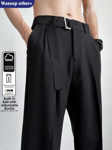 Relaxed Straight Trousers for Men