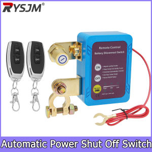 RYSJM | Power Switch Shut Off Cut Off Kill Switch With Remote Control 12V 240A Automatic Power Shut Off Switch Battery Disconnect Switch