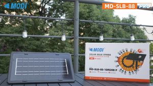 MODI ไฟห้อยระย้าโซล่าเซลล์ 7M 10M เหลือง/RGB/สีฟ้าอ่อน/สีชมพูอ่อน ไฟประดับตกแต่ง ราคาเซลล์ ปิดการซื้อหรือขายสร้างลง