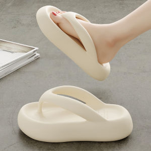 Non-slip Anti-odor Thick-soled Height-increasing Flip-flops