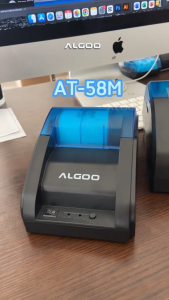 ALGOO AT-58M Printer Kasir Cetak Struk Nota Desain Minimalis Praktis USB Bluetooth