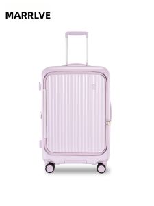MARRLVE | Front Opening Expandable Travel Suitcase 24 inch