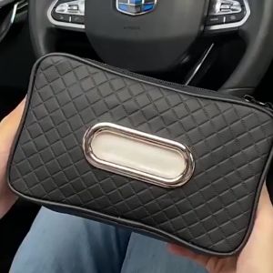 Car Sun Visor Tissue Box Big Size Holder With Clip Car Tissue Box Kotak Kertas Tisu Kereta 1pcs