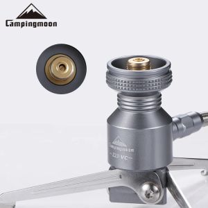 Campingmoon | CAMPINGMOON Z23-VC Bếp Gas Ngoài Trời Bộ Chuyển Đổi Nấu Ăn Dã Ngoại BBQ Bằng Kim Loại Được Bao Gồm Để Nấu Ăn