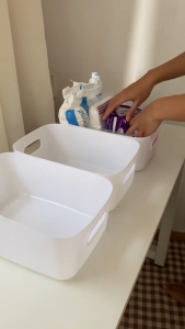 3PC Multifunctional Open Storage Box For Kitchen Office Desktop File Snack Organizer Household Storage Box