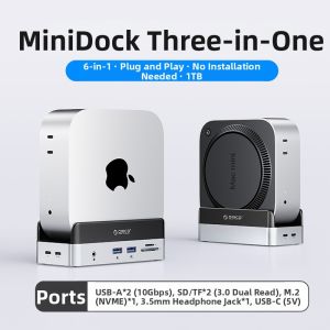 ORICO | Docking Station for Mac Mini SSD Enclosure