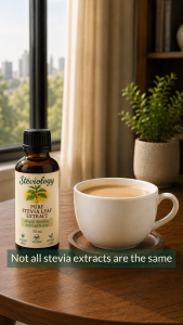 Steviology Whole-Leaf Liquid Stevia Extract 50ml | Zero Sugar | No Erythritol | Made in Singapore
