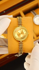 SKMEI นาฬิกาควอตซ์แฟชั่นสำหรับผู้หญิงนาฬิกาควอตซ์คุณภาพสูงทองแดงล้วนกันน้ำดีไซน์ประณีตและสง่างามทันสมัยหรูหรานาฬิกาข้อมือสตรี2548