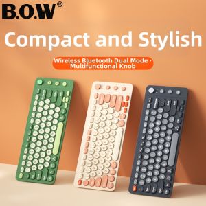 B.O.W | Wireless Silent Bluetooth Keyboard and Mouse Set