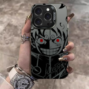 Bandai | One Piece Luffy Egghead Outfit GEAR FIVE Case Cho iPhone Chống Trầy Xước Chống Bụi Mờ Trọng Lượng Nhẹ Vỏ Bảo Vệ Hai Lớp