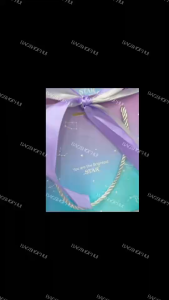 ถุงพาสเทล ดาวลูกไก่ ลายใหม่ ผูกโบว์ 2สี ถุงกระดาษสวย ใส่ของขวัญ ชำร่วย พร้อมส่ง