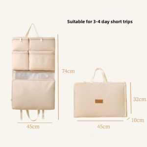 Travel Convenient Carry Storage Bag Luggage Organizer for Clothes Underwear Innerwear Separate Packing Bag Home Organization