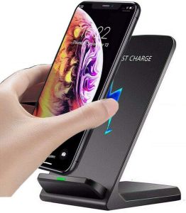 Wireless Charger Station Earphone Phone Fast Charging Charger Holder For iPhone 17 16 15 14 13 Pro Max Samsung S24 S23 Xiaomi