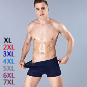 Underwear Cow Mens Modal Boxer plus Size Loose Breathable Panties Big Fat Man Weight-Catcher Mens Boxer Shorts