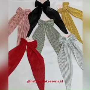 JEPIT RAMBUT PITA SATIN & JEPITAN RAMBUT WARNA-WARNI