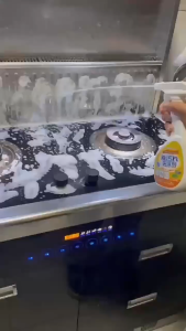 Kitchen cleaner spray Oil stain cleaner Grease Mold Remover Heavy Oil Dirt Detergent Degreaser500ML廚房清潔劑