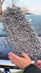 Car Brush Duster Dust Sweeping Wax rTelescoping brush Cleaning Tools Supplies