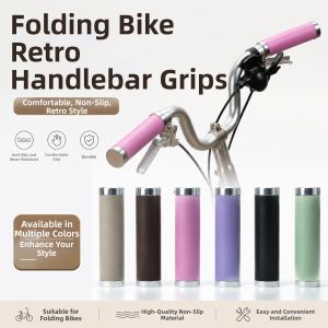 Colorful Retro Locking Anti-slip Handlebar Grips