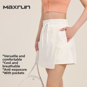 MaxRun World | Loose Large High Waist Sport Skirt