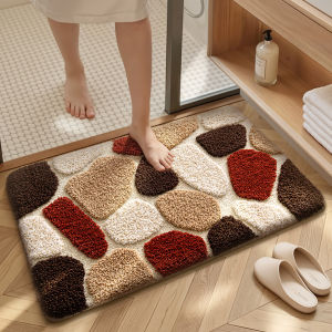 Dajiang (大江) | Flocked Thickened Absorbent Non-Slip Bathroom Mat