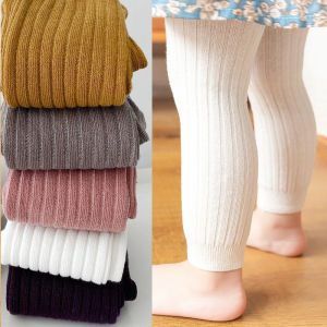 Baby Boys & Girls Tights: Newborn Girl Leggings & Solid Cotton Knitted Pantyhose