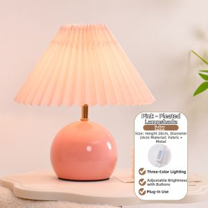 YUANSHENGDA | Creative Luxe Nordic Atmosphere Bedside Lamp