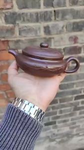 Ấm Tử Sa Nghi Hưng Phỏng Cổ Lùn Mai Hoa 200 (Tử Chu Nê)