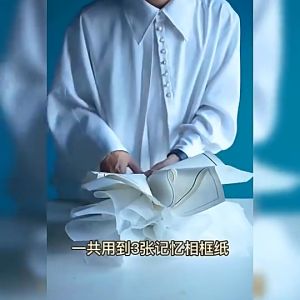 Isi 20 LEMBAR Flower Wrapping Paper Double Frame Border Line Cellophane Kertas Buket Bunga Cellophane Florist KB036