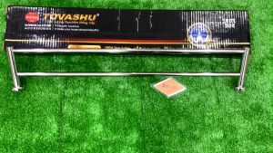 Thanh treo khăn tắm Tovashu KAG-304SU185 Giá treo khăn phòng tắm Inox hộp cao cấp SUS304 Nhật Bản