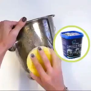 【Spot】500g Oven And Cookware Cleaner Stainless Steel Cleaning Paste Cream Powder Pencuci Periuk Pengilat Polish Oven