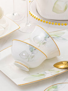 mornenjoy | Bát Gốm Xương Jingdezhen Mới Cho Gia Đình