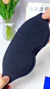 Eye Mask for Sleeping 3D Contoured Cup Blindfold Concave Molded Night Sleep Mask Block Out Light with Women Men with Earplugs