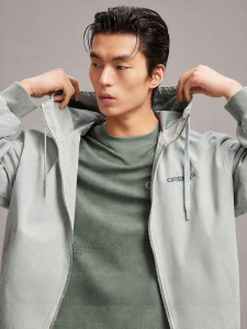 Jack Jones | Alphabet Embroidery Casual Loose Denim Jacket