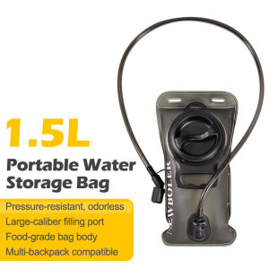 1.5L 2L 3L Water Bladder Water Reservoir Hydration Pack Storage Bag Free Folding Camping Running Hydration Vest Backpack