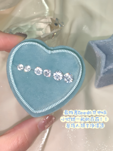 Hoa Tai Bạc S999 Zirconia Trắng Nhỏ Đa Năng Không Cần Tháo Khi Ngủ Tắm Phù Hợp Với Lỗ Đeo Tai Khoan