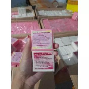 sabun susu kolagen viral pemutih harga murah