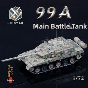 UNISTAR | ZTZ-99A Main Battle Tank Desert Camo Alloy War Vehicle Model 1/72
