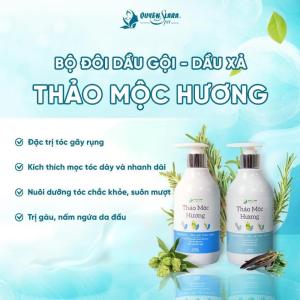 Bộ Đôi Dầu Gội Xả THẢO MỘC HƯƠNG 300ml Ngăn Ngừa Rụng Tóc Kích Thích Mọc Tóc Phục Hồi Tóc Hư Tổn - HÀNG CHÍNH HÃNG
