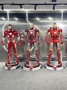 Iron Man MK50 Anti-Hulk Armor 1 to 1 Full Body Luminous Mk7 Living Room Decoration Sculpture Floor Large Ornaments